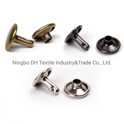 High Quality Hot Sale Rivet Copper and Iron Single Face and Double Face for Clothing/Bags/Pants